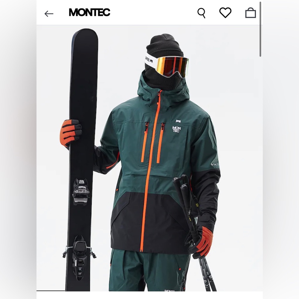 MON TEC Men’s Ski Jacket